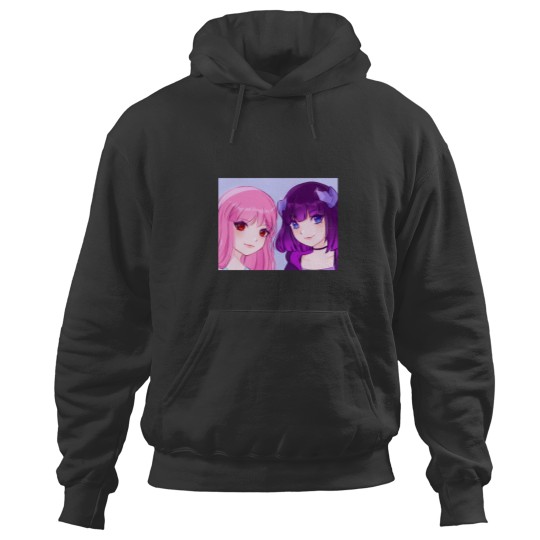 Discover Anime Girl Friends 2637 Hoodies