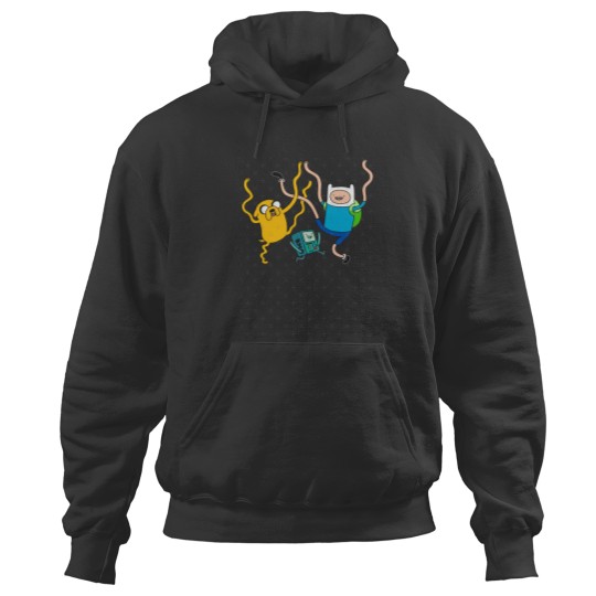Discover Finn Jake BMO Party Hoodies