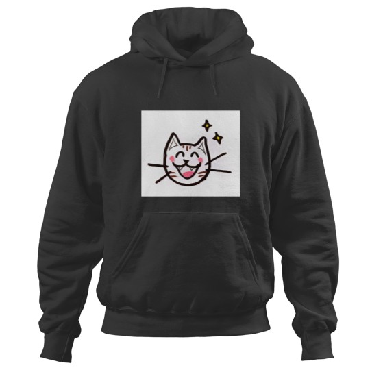 Discover smiling cat Hoodies