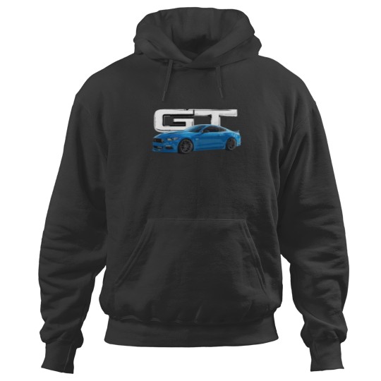 Discover s550 Grabber Blue Mustang GT 5.0L V8 usa Hoodies