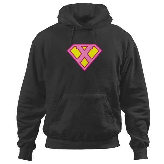 Discover Letter X 4372 Hoodies