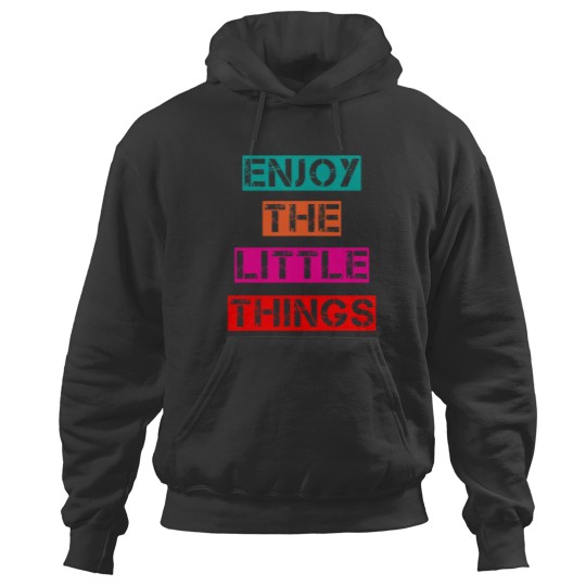 Discover Enjoy The Little Things Essential Hoodies