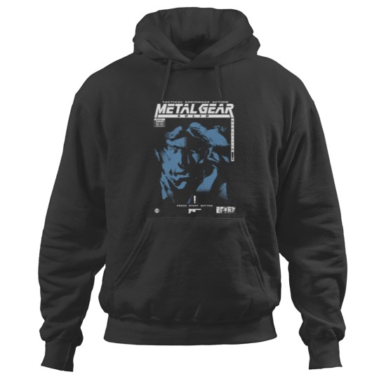 Discover Metal Gear Solid Solid Snake Metal Gear 1 Hoodies