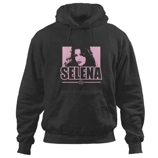 Discover Selena Quintanilla Selena Pink Block Hoodies
