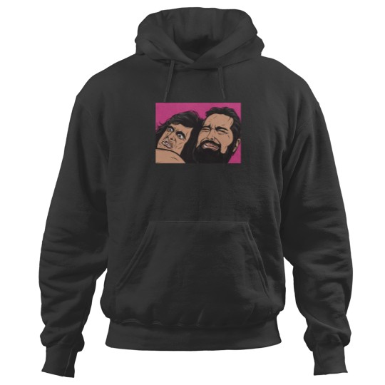 Discover Samurai Cop Fight Scene Hoodies
