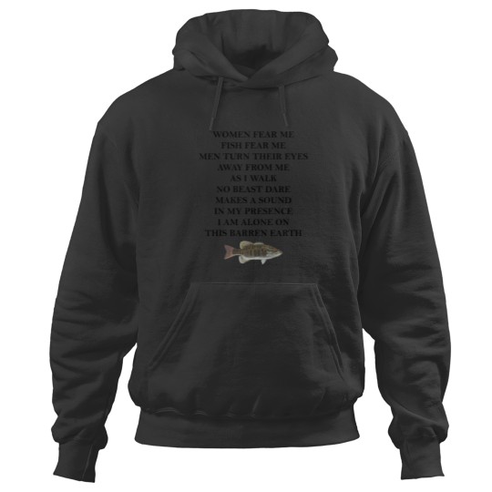 Discover Women Fear Me Fish Fear Me Hoodies
