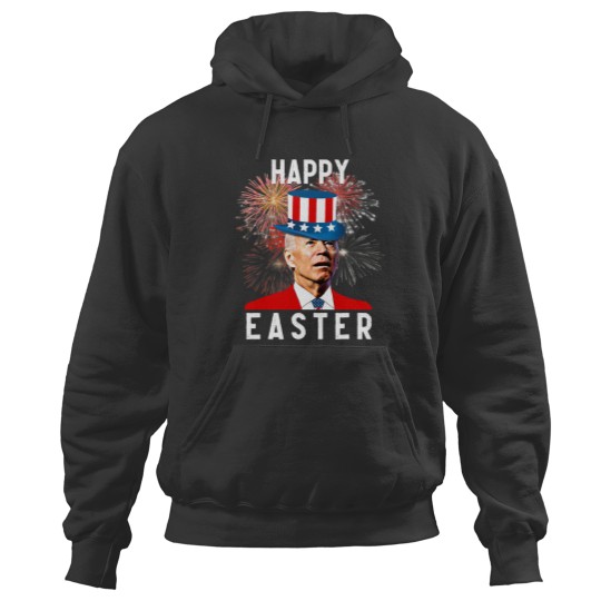 Discover Joe Bidenss Happy Easter For Funny 4th Of July Hoodies