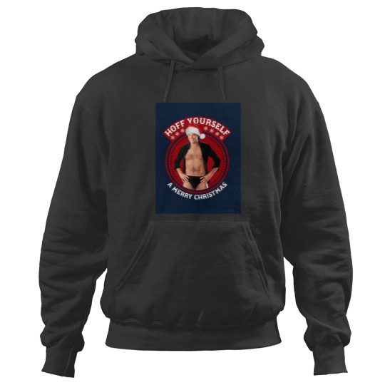 Discover David Hasselhoff Merry Christmas Hoodies