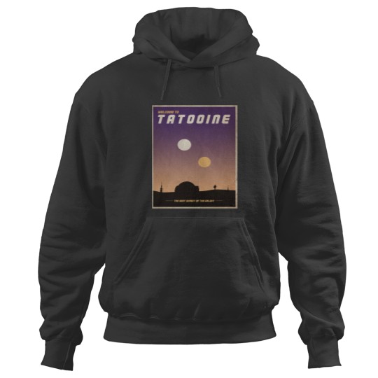 Discover Tatooine Sunset Parody Active Hoodies