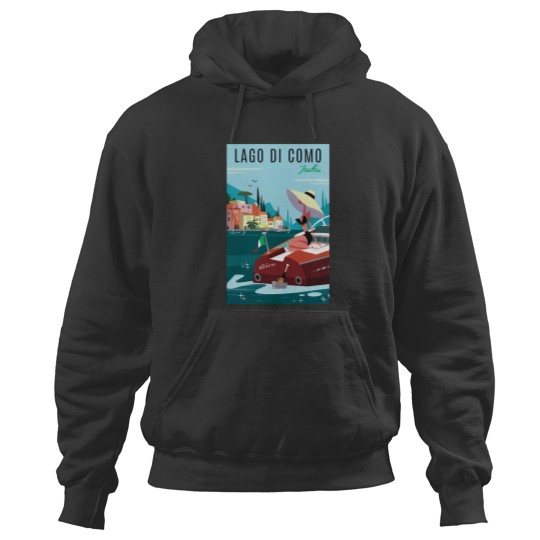 Discover Lago Di Como Poster 1 Hoodies