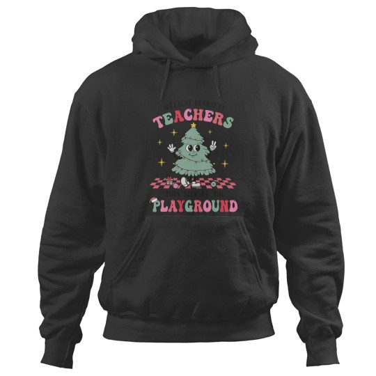 Discover Jolliest Bunch of Teachers This Side Of The Playground Xmass Hoodies