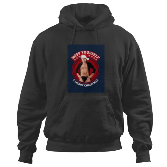 Discover David Hasselhoff Merry Christmas Hoodies