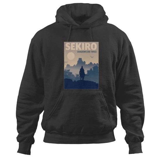Discover Sekiros Shadows dies Twice - minimalists Travel Style - Video Game Art Hoodies