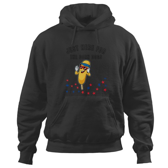 Discover Corn dog lover Corndog state fair Just here for the corndogs Hoodies
