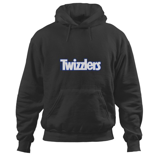 Discover Twizzlers Twists White Blue Logo Distressed Hoodies