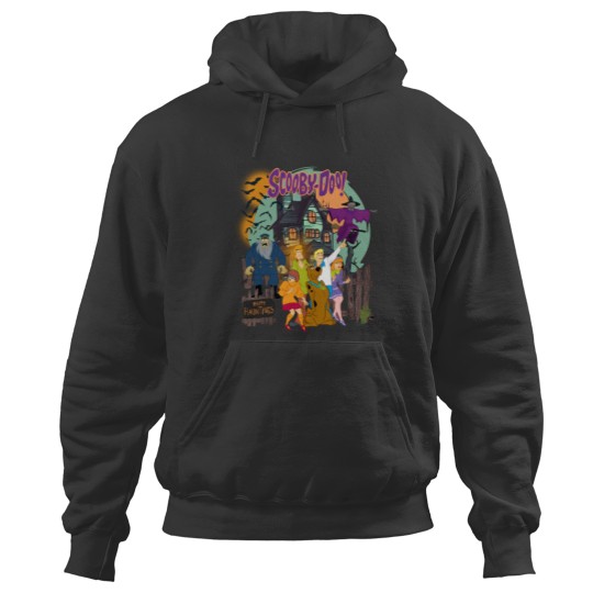 Discover Vintage Spooky Scooby-Doo Hoodies: Haunted House