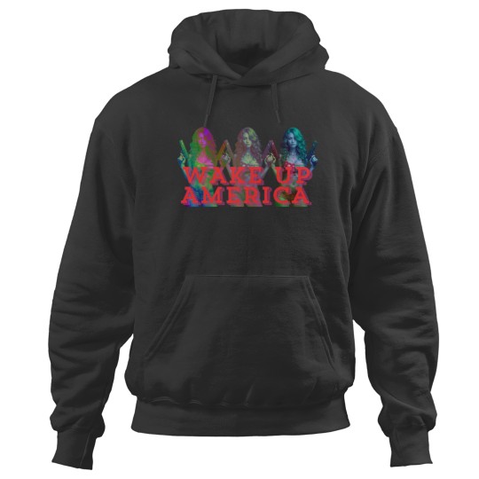 Discover Wake up America Hoodies
