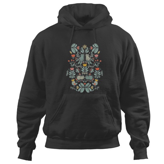 Discover Swedish Folk Cats Hoodies