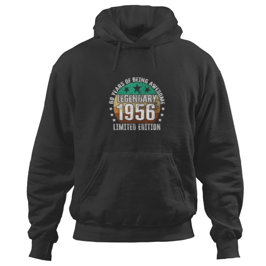 Discover 68th Birthday Limited Edition Born in 1956 Hoodies