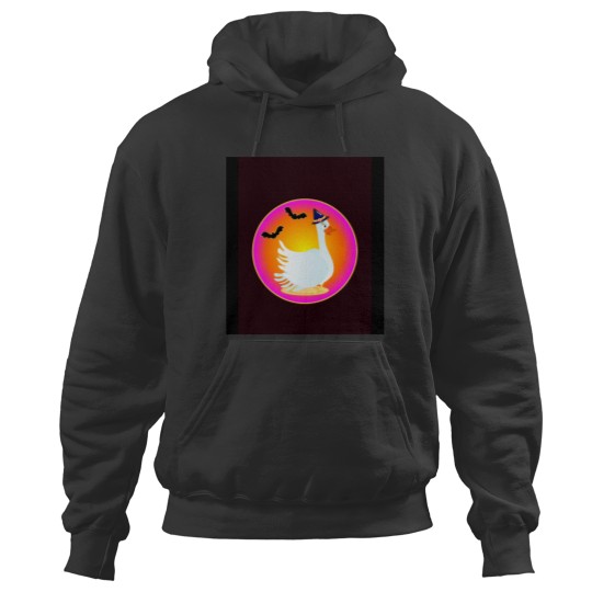 Discover HALLOWEEN ANIMALS DUCKS Graphic Hoodies