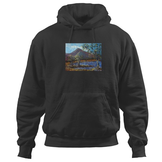 Discover Three Hills And Lake 1264 Hoodies
