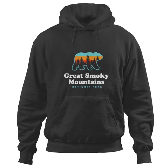 Discover Great Smoky Mountains Bear Great Smoky Mountains Hoodies