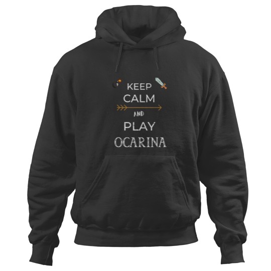 Discover Keep Calm and Play OCARINA Hoodies