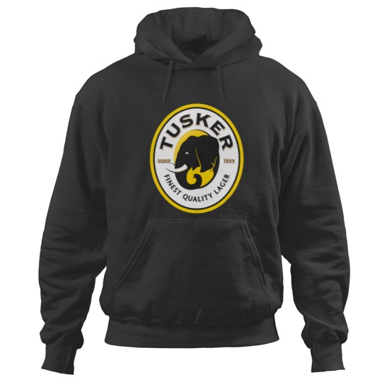 Discover Tusker Lager Logo Merchandise Hoodies