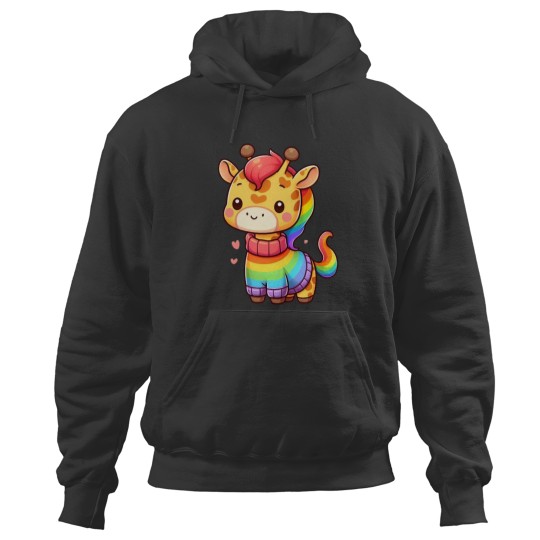 Discover Giraffe Vibes Hoodies