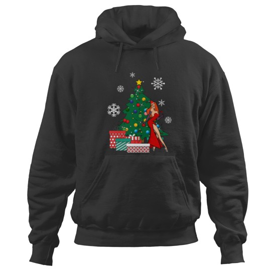 Discover Jessica Rabbit Around The Christmas Tree Hoodies