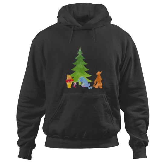 Discover christmass Friends Inspired Silhouettess Hoodies