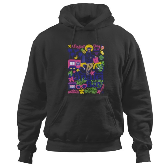 Discover A Perfect Day at Hanalei Bay Collage Active Hoodies
