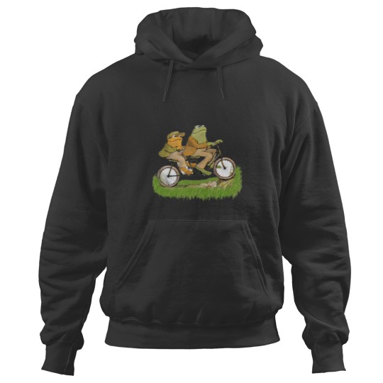 Discover frog and toad on the bike Hoodies