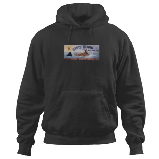 Discover Welcome To Amity Island Hoodies