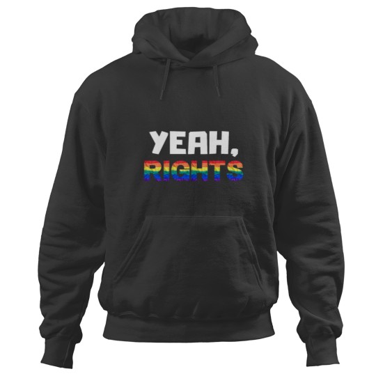 Discover Yeah Rights LGBTQ Human Rights Hoodies