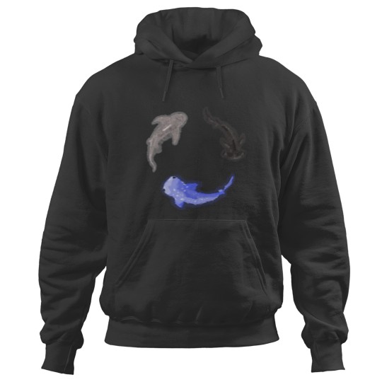 Discover Shark Circle Classic Hoodies