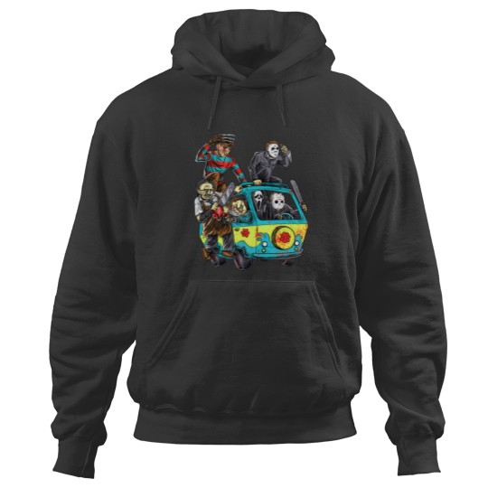 Discover Horror Movie Mystery Machine Hoodies