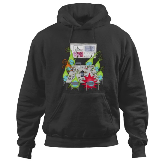 Discover Brain Cell Lab Meeting Hoodies