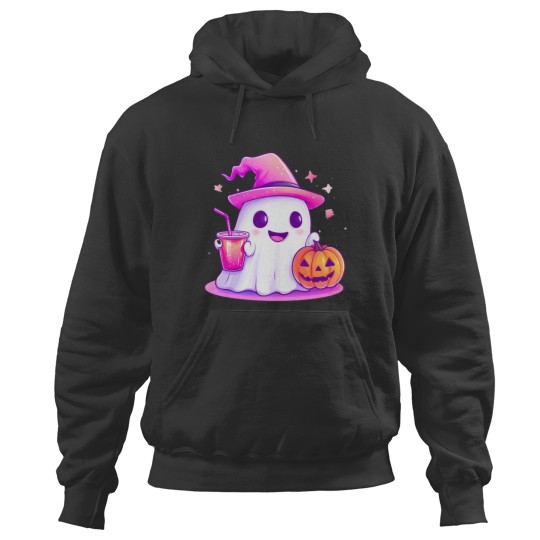 Discover Pink Halloween -Spooky-ghost Hoodies