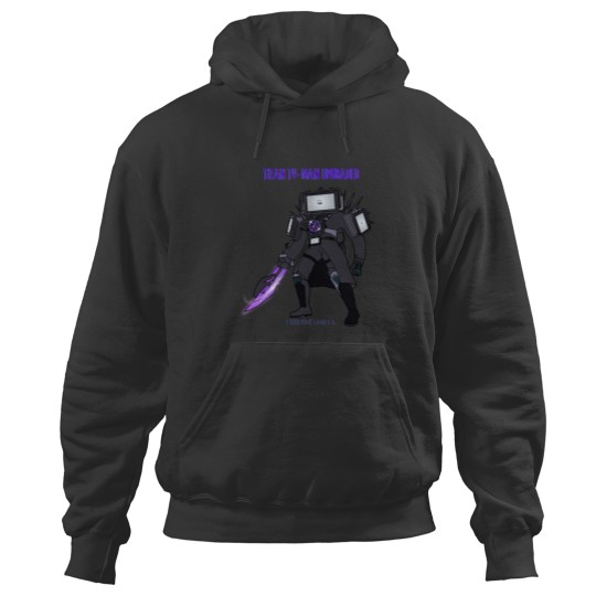 Discover Titan Tv Man Skibidi Toilet Upgraded Hoodies