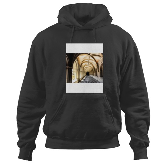 Discover White Marble Hallway European Arches &amp_ Architecture Active Hoodies