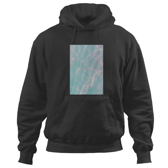 Discover Crystalline Sea - Turquoisee Light 3180 Hoodies