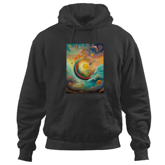 Discover A surreal landscape of dreams born of a restless imagination Hoodies