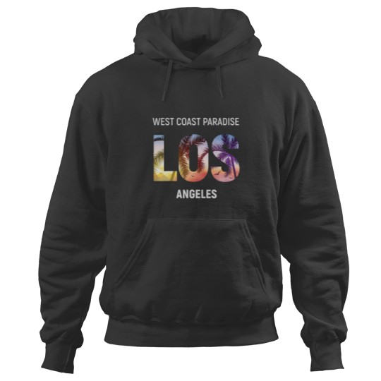 Discover Los Angeles West Coast Paradise USA Hoodies