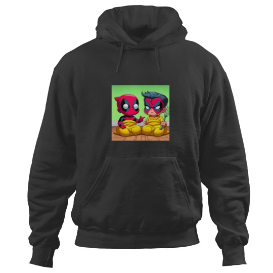 Discover Mutant Babies in Action Hoodies