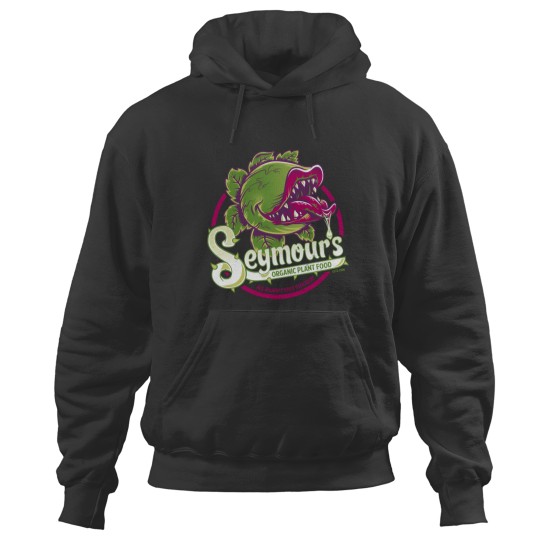 Discover Seymours Organic Plant Food musical theatre Vintages cult movie Hoodies