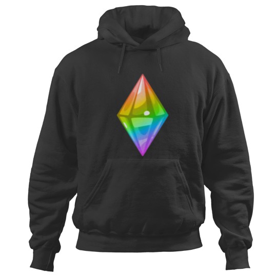 Discover rainbow plumbob Hoodies