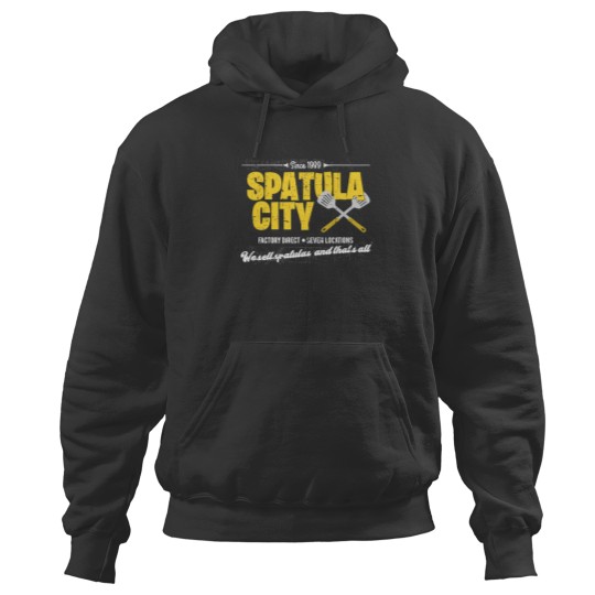 Discover Spatula City Distressed Hoodies