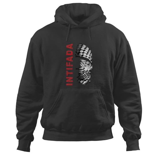 Discover Palestinian Resistance Palestine Solidarity and Freedom Support Design red Hoodies