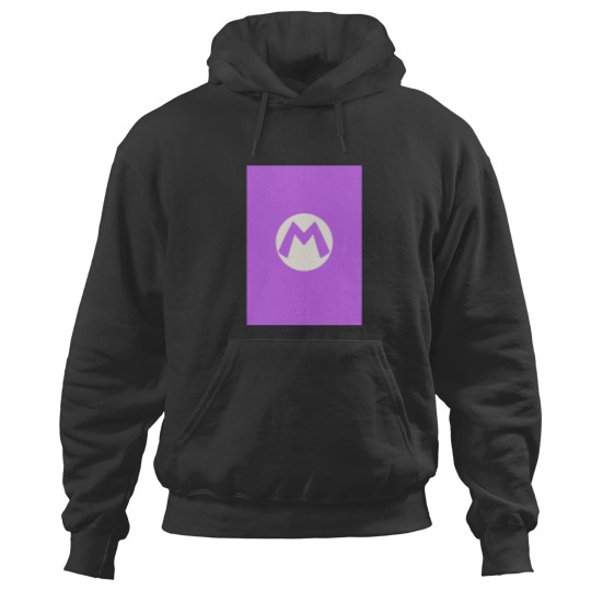 Discover letter m purple Graphic Hoodies